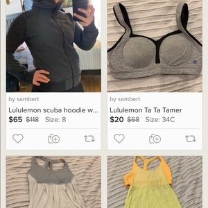 Lululemon clearout!